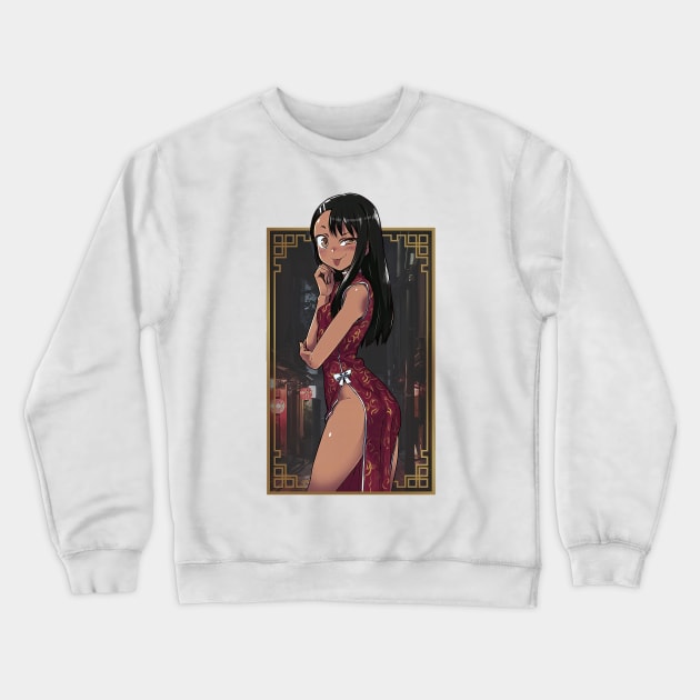 Nagatoro Hayase Crewneck Sweatshirt by hidexmian